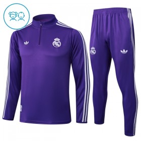 Real Madrid Kind Trainings Sweatshirt Kwart-Zip 2025-26